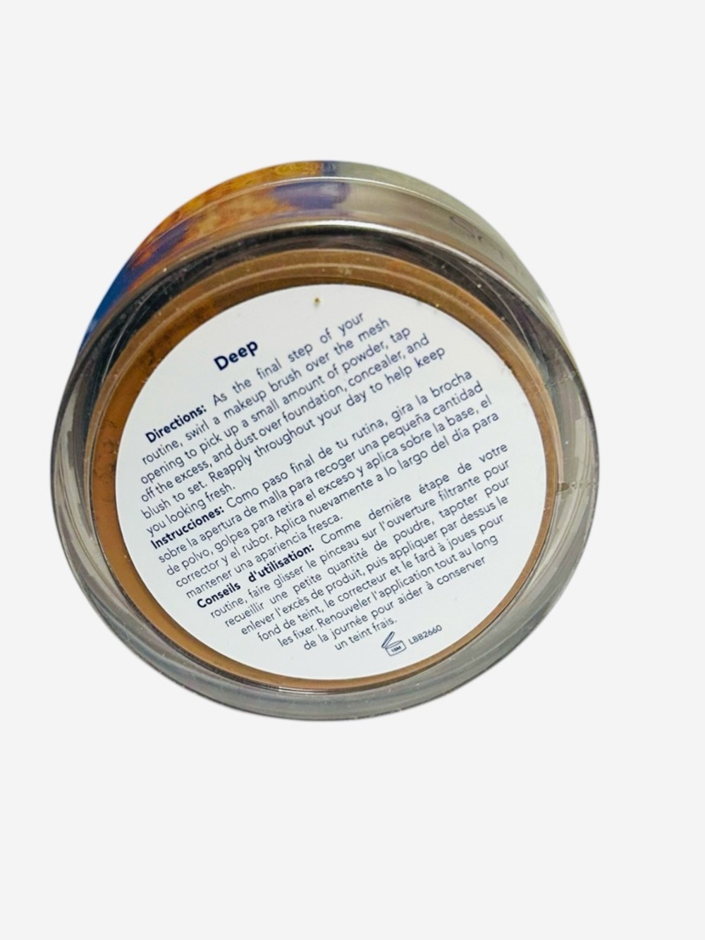 SeneGence Translucent Loose Powder - DEEP (New & Sealed)